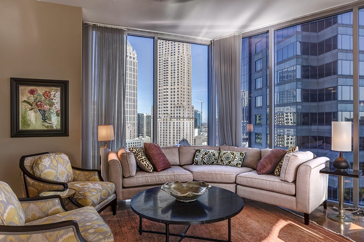 1080 Peachtree - main living space